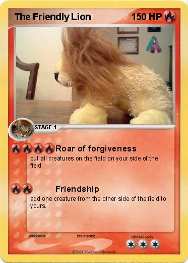 Pokemon The Friendly Lion