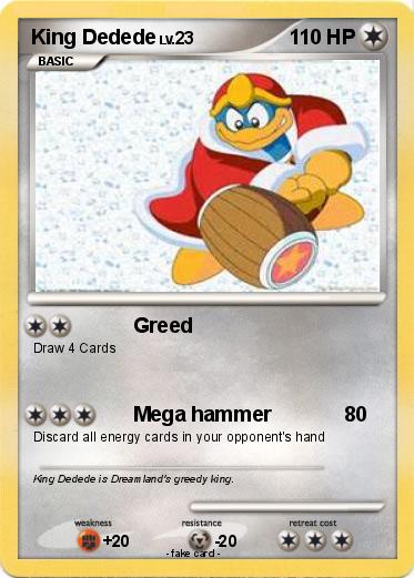Pokemon King Dedede
