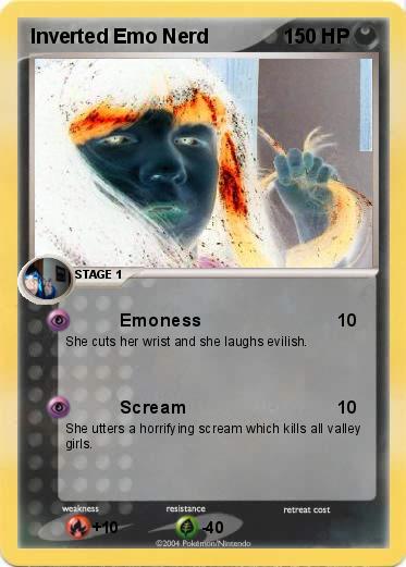 Pokemon Inverted Emo Nerd