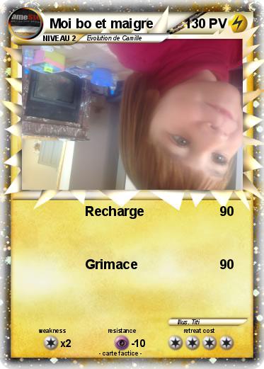 Pokemon Moi bo et maigre