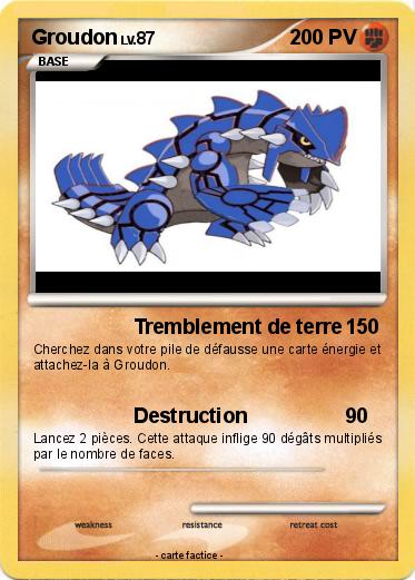 Pokemon Groudon