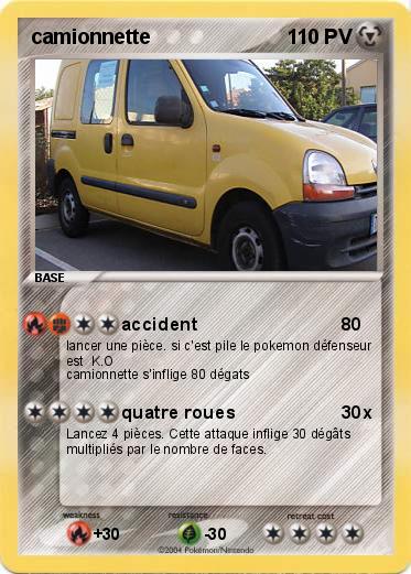 Pokemon camionnette
