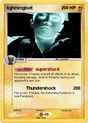 Pokemon lightningbolt