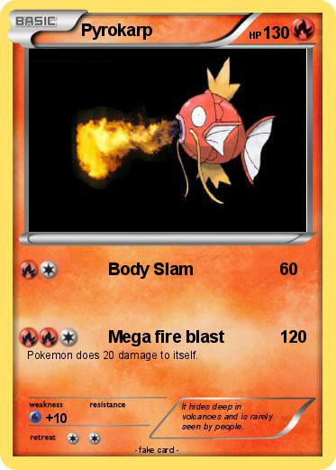 Pokemon Pyrokarp