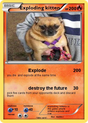 Pokemon Exploding kitten