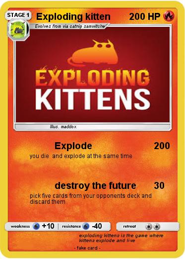 Pokemon Exploding kitten
