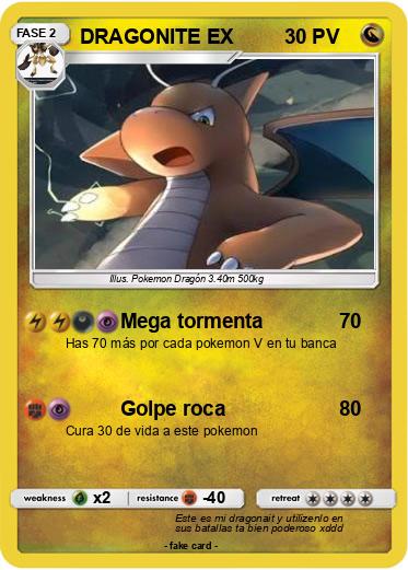 Pokemon DRAGONITE EX