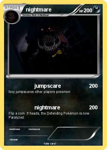 Pokemon nightmare