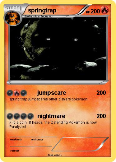 Pokemon springtrap