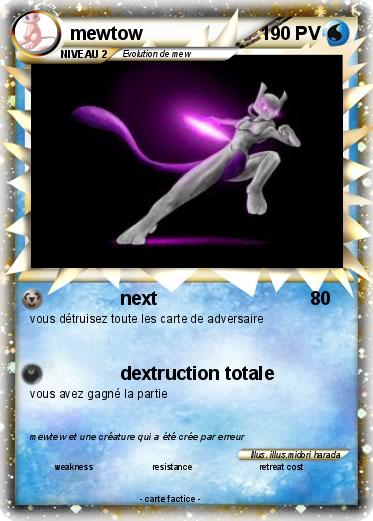 Pokemon mewtow