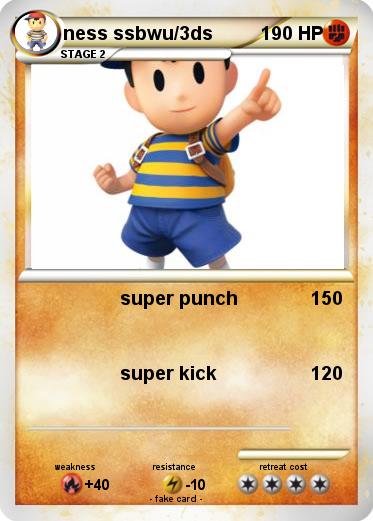 Pokemon ness ssbwu/3ds