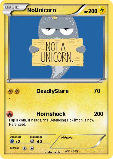 Pokemon NoUnicorn