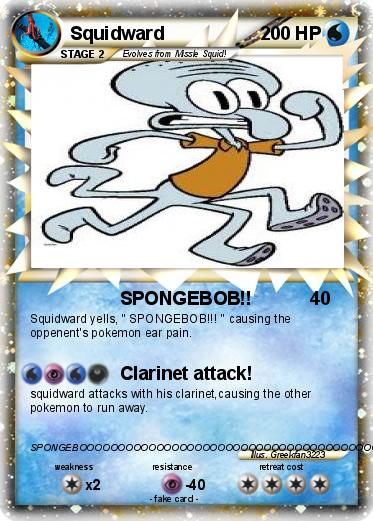Pokemon Squidward