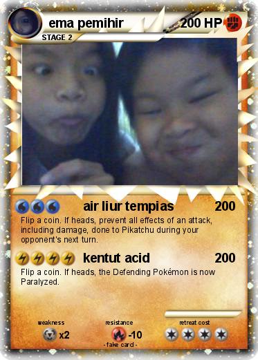 Pokemon ema pemihir