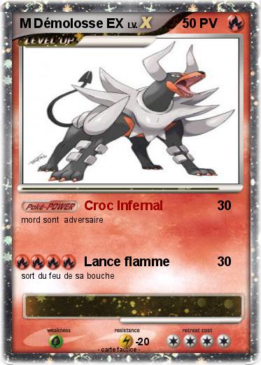 Pokemon M Démolosse EX