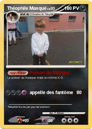 Pokemon Théophile Masqué