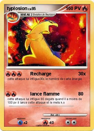 Pokemon typlosion