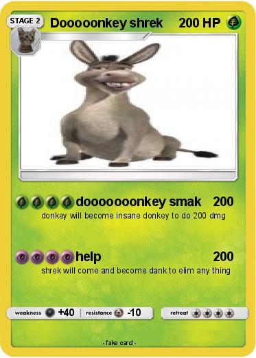 Pokemon Dooooonkey shrek