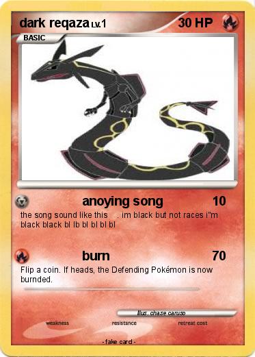 Pokemon dark reqaza