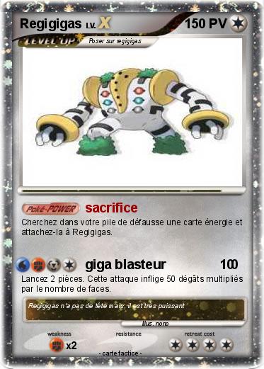 Pokemon Regigigas