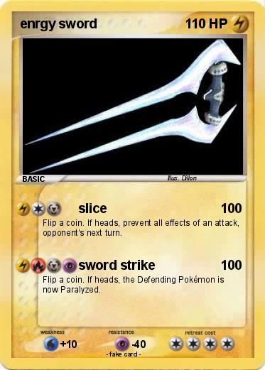 Pokemon enrgy sword