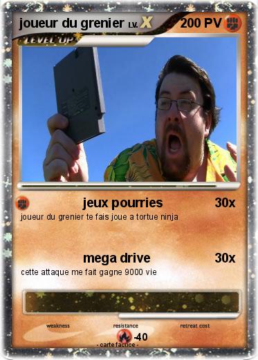 Pokemon joueur du grenier
