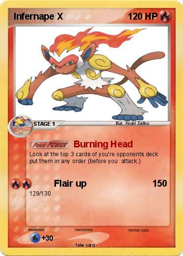 Pokemon Infernape X