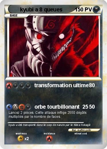 Pokemon kyubi a 8 queues