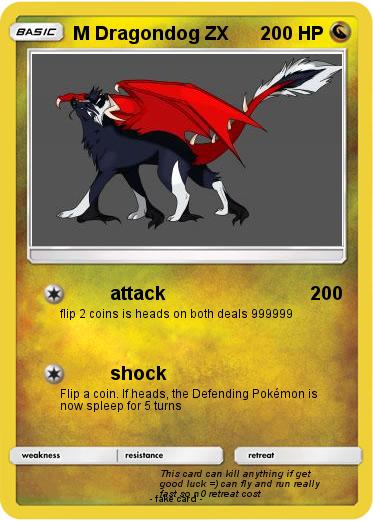 Pokemon M Dragondog ZX