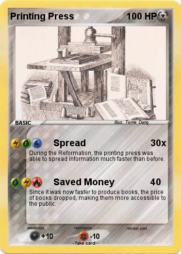 Pokemon Printing Press