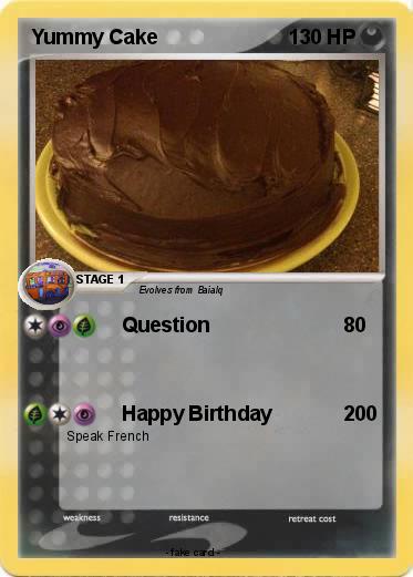 Pokemon Yummy Cake
