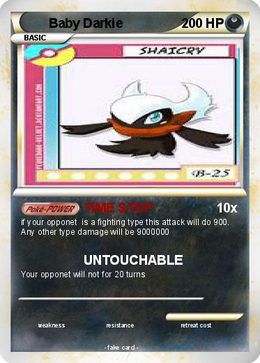 Pokemon Baby Darkie