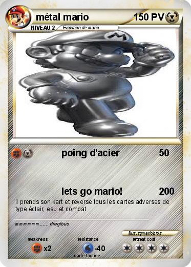 Pokemon métal mario