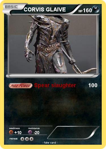 Pokemon CORVIS GLAIVE