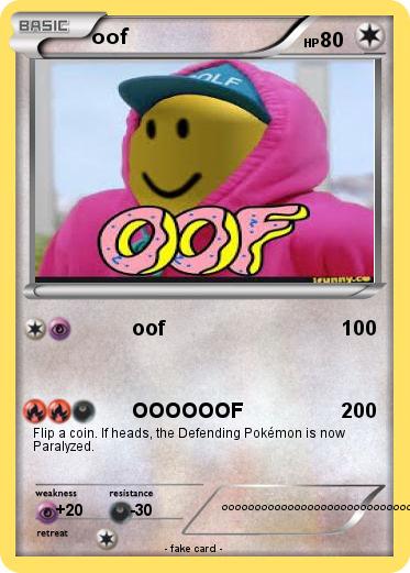 Pokemon oof