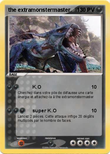 Pokemon the extramonstermaster
