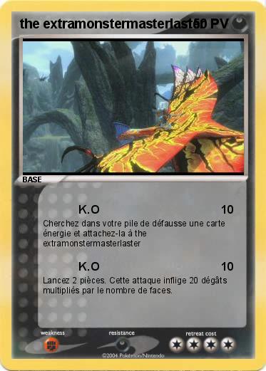 Pokemon the extramonstermasterlaster