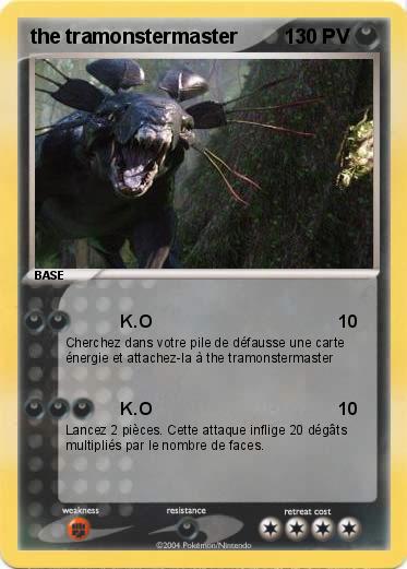Pokemon the tramonstermaster
