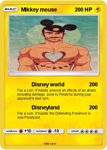 Pokemon Mikkey mouse