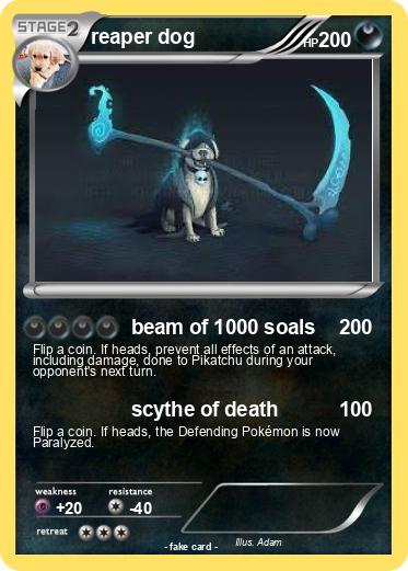 Pokemon reaper dog