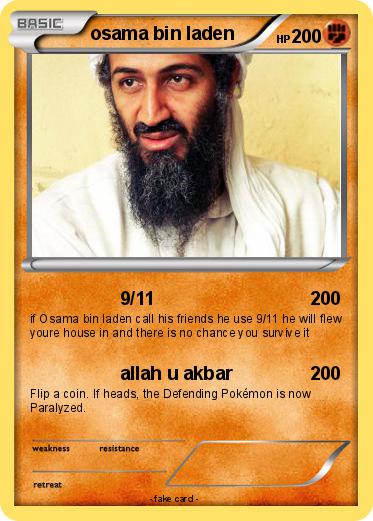 Pokemon osama bin laden