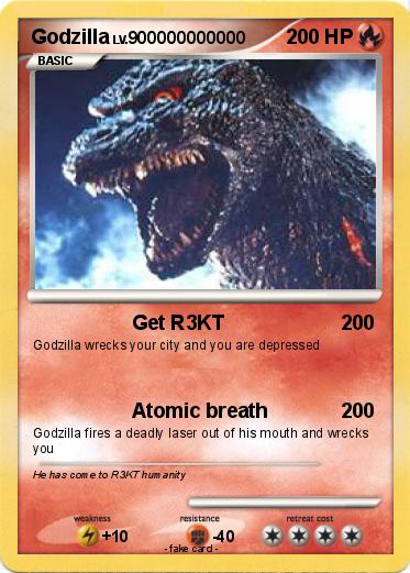 Pokemon Godzilla