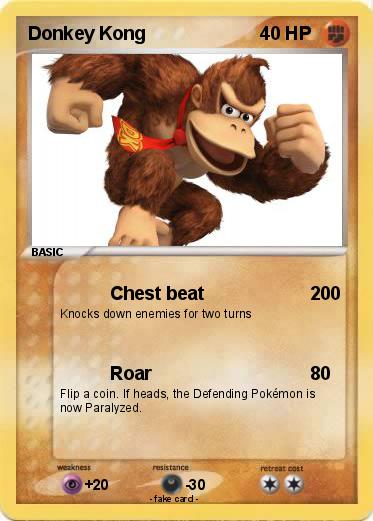 Pokemon Donkey Kong