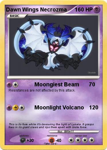 Pokemon Dawn Wings Necrozma