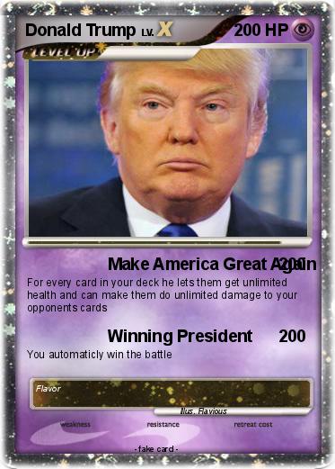 Pokemon Donald Trump