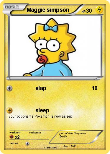 Pokemon Maggie simpson
