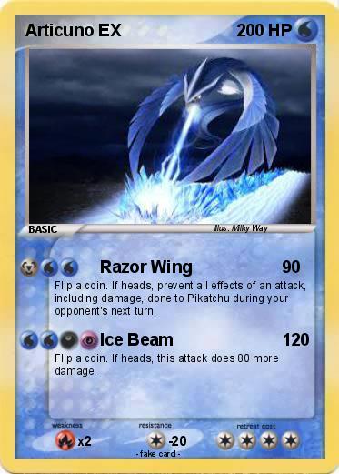 Pokemon Articuno EX