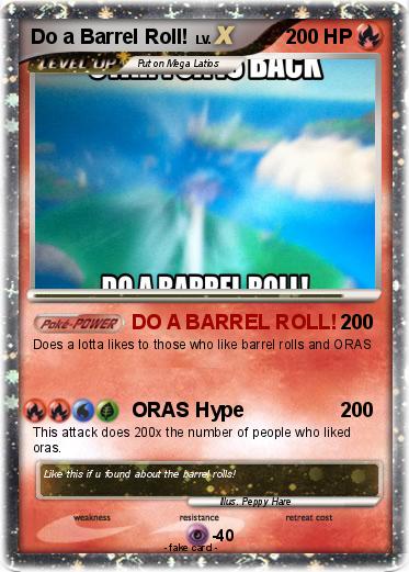 Pokemon Do a Barrel Roll!