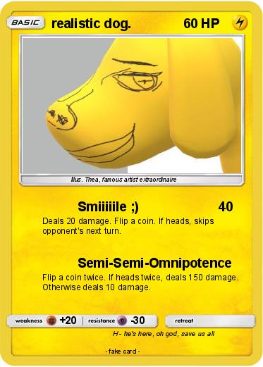 Pokemon realistic dog.