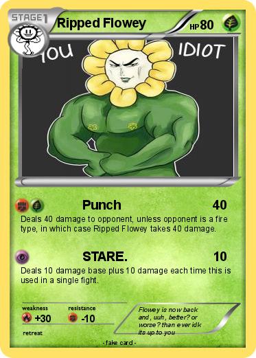 Pokemon Ripped Flowey